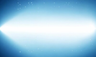Wall Mural - Bright white beam cutting through blue star filled space.