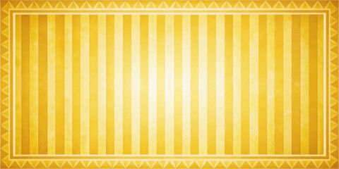 Fototapete - Golden Striped Background with a Triangular Border