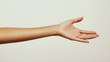 © Elkhan Babayev - A woman's hand is shown on a white background in close-up.