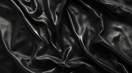 Black leather texture pattern