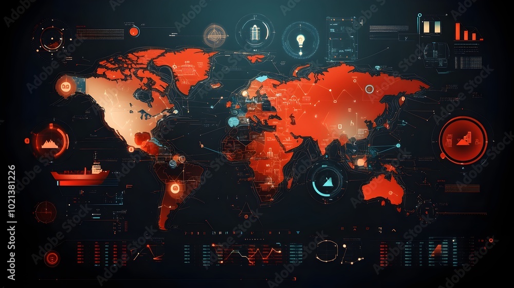 Expansive Global Logistics Network with Intelligent Monitoring Supply ...