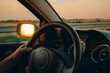 © Макс Босацький - people travel by car, car interior during the trip