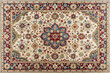 © Arethaawykoff - Intricate oriental rug featuring vibrant geometric designs and floral patterns, perfect for enhancing any living space with elegance and warmth