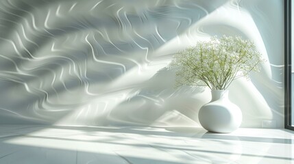 Wall Mural - Modern Minimalist Interior Design Illustration