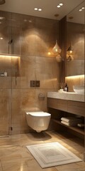 Poster - Modern Luxury Bathroom Interior Design