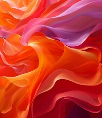 Wall Mural - Abstract Flowing Colors Design