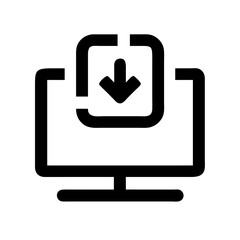 Software release icon symbolizing deployment and updates in application development

