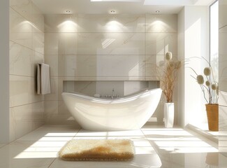 Modern Elegant Luxury Bathroom Interior Design