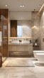 © Molang Visual - Modern Elegant Bathroom Interior Design