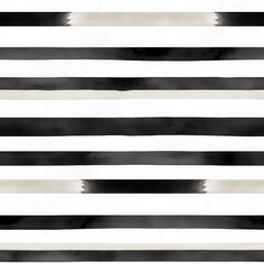 Wall Mural - Black and white striped pattern on white background.