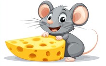 Cheesy Mouse Clipart Free Stock Photo - Public Domain Pictures