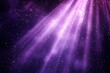 © keenan - Vibrant Purple Light Rays in a Cosmic Background