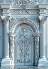 Poster - Ornate Architectural Doorway Design