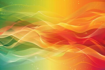 Wall Mural - Abstract Colorful Wave Background Design