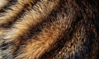 the fur of a cat is shown in a close up