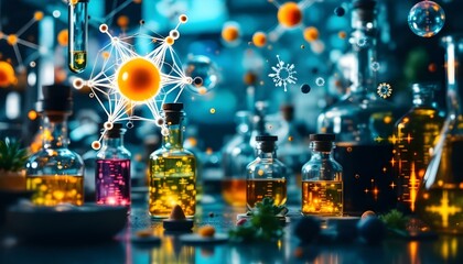 Medical technlogy background photo