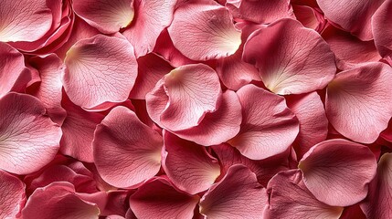 Canvas Print -   A heart-shaped bouquet of pink flowers rests on a bed of red roses