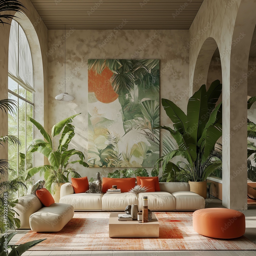 Picture of AI predicting design trends and providing visual inspiration for an ...