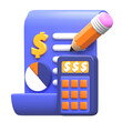 © plekenyikboy - 3D Accountant Illustration