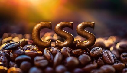 Creative Coffee Styling with CSS 3D Text