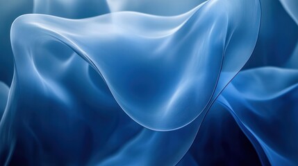 Abstract blue texture: Rich blue textures layered in an abstract format, 