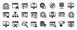 © Abbasy  Kautsar - Website glyph solid icons collection. Containing programming, web design, web development, coding. Minimal icon and symbol series vector illustration