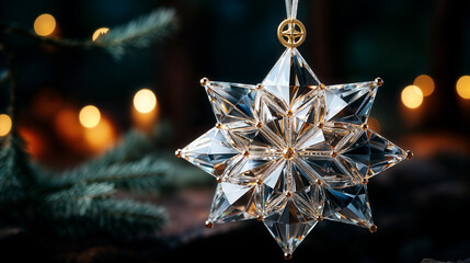 Crystal Christmas star