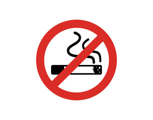 Wall Mural - no smoking signboard