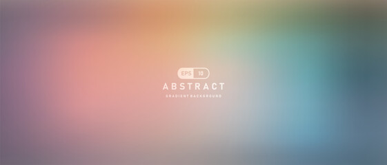 Aufkleber - Abstract background,color vector banner gradient pattern. Blurred light fuzz colorful gradient background. Vector soft horizontal backdrop background design,​ wallpaper​ design, art​ design, painting