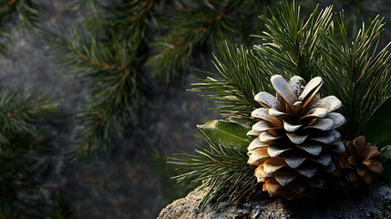 Canvas Print - Pine cone 