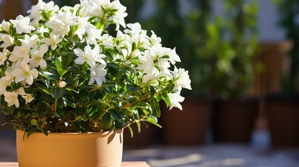 Poster - sunny jasmine plant