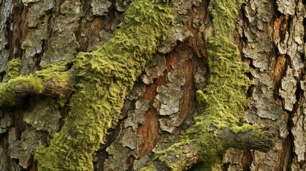 Wall Mural - textures oak tree