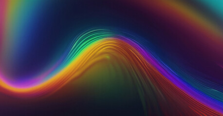 Wall Mural - abstract rainbow background