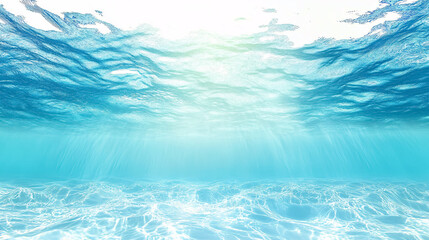 Wall Mural - water wave underwater blue ocean swimming pool wide panorama background: a wide panoramic background