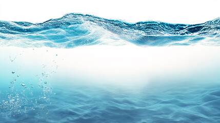 Wall Mural - water wave underwater blue ocean swimming pool wide panorama background: a wide panoramic background