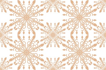 seamless floral gold pattern, seamless drawing pattern illustration.