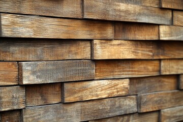 Wooden Wall Texture Background   Rustic Brown Wood Planks