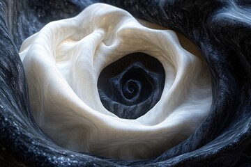 Wall Mural - dark matter visual patterns in abstract design