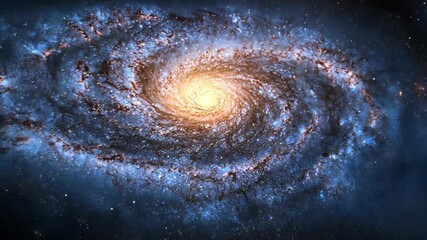 Wall Mural - A stunning view of the Milky Way galaxy, a swirling mass of stars and gas, captured in a breathtaking photo