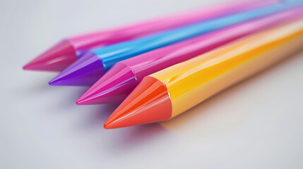 Sticker - Pencil icon Stationary 3D