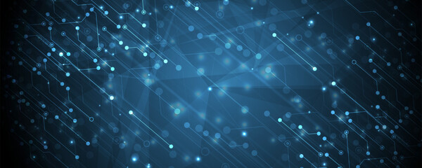 Technology background minimalism in abstract form