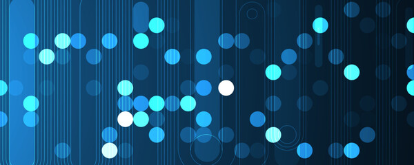 Elegant minimalism for future tech solutions. Abstract technology background
