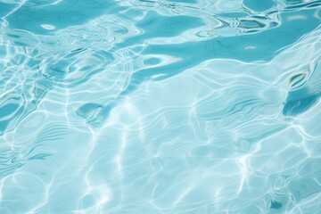 Sticker - Water waves turquoise swimming outdoors.