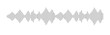 © Ольга Гордеева - Radio Wave icon. Music audio frequency, voice waveform, electronic radio signal, volume level, track symbol. Equalizer icon with soundwave line. used for mobile.