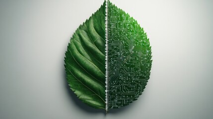 Poster - The Intersection of Nature and Technology in Modern Design