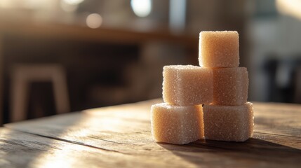 The Sugar Cubes on Table