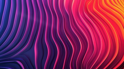 Wall Mural - neon swirl fusion, a vibrant display of swirling patterns in a gradient blend of neon colors, exudin