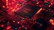 © bephoto - マイクロプロセッサの極限クローズアップ