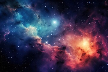 Wall Mural - space galaxy astronomy star backgrounds nebula night abstract space universe outdoors.