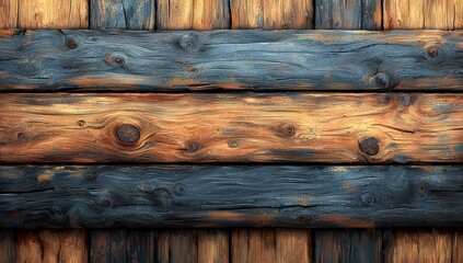 Wooden background, with vertical wood planks, wooden wall texture